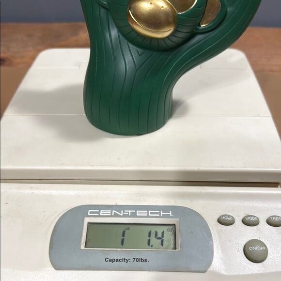 Haucoze Amoy-Art Seinhijo monkey green and gold trinket candy dish candle holder - Picture 8 of 10